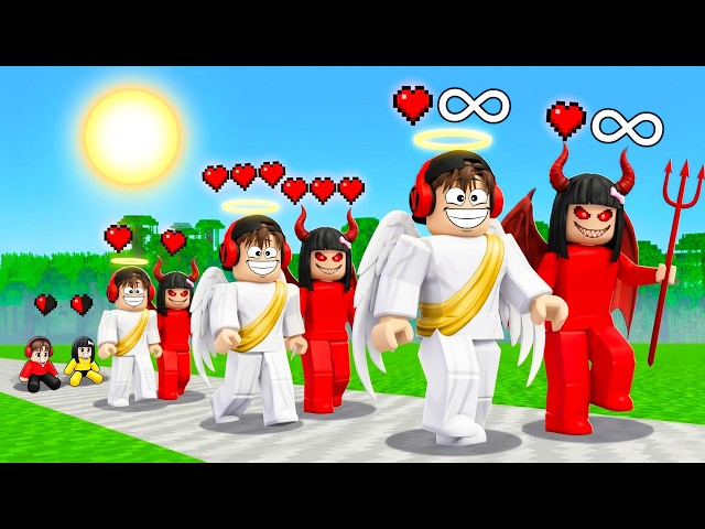 Perjalanan Yuta Mio Menjadi Malaikat Baik vs Iblis Jahat, Dari Bayi Sampai Dewasa | ROBLOX