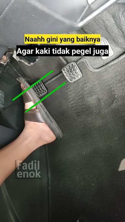 cara tekan kopling yang baik #automobile #belajarmengemudi #cardriving #travel