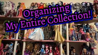 Reorganizing My Entire Doll Collection!