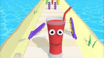 Juice Run - Satisfying Android,ios Gameplay All Levels Walkthrough Ep.10