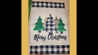 Merry Christmas Garden Flag