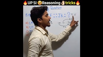 ⭐UP SI Reasoning | Analogy reasoning😃 tricks | reasoning tricks  #shorts #reasoning #upsireasoning🔥