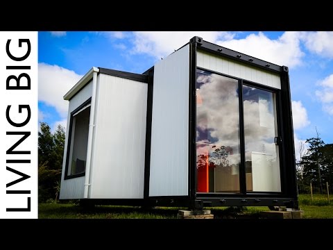Amazing 20ft Shipping Container Home - The Pod-Tainer