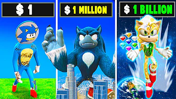 From $1 Sonic to $1,000,000,000 Sonic in GTA 5