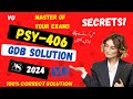 Shocking Psy 406 GDB Solutions - Fall 2024
