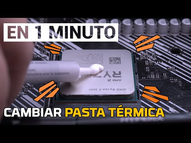 Conoce la mejor forma de aplicar pasta térmica en el procesador de