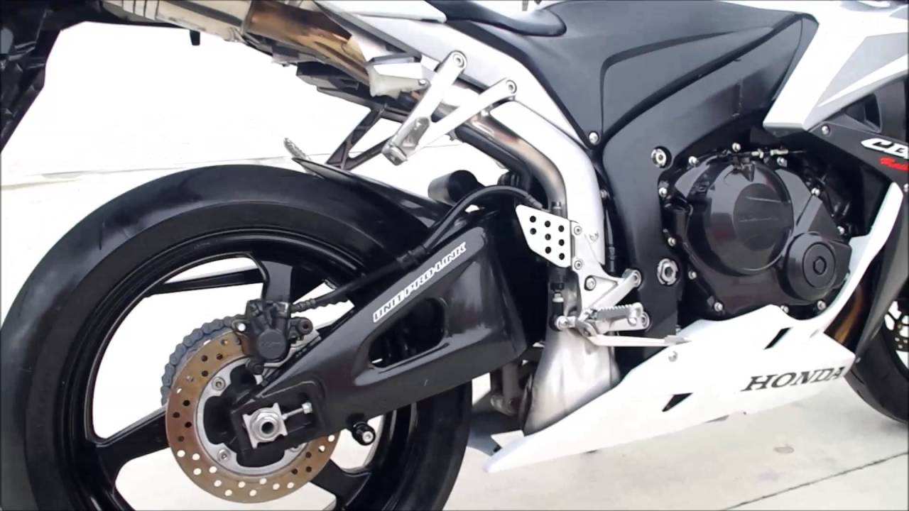 HONDA CBR600RR (PC40) 2007 ホワイト 無限マフラー - YouTube