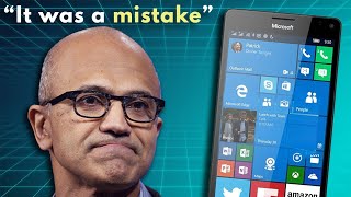 Satya regrets killing Windows Phone now!