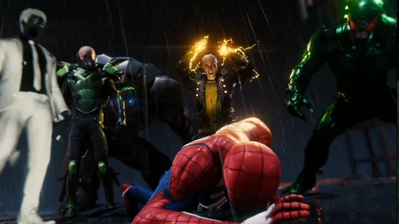 Spider-Man Vs All Villains Cutscene - YouTube