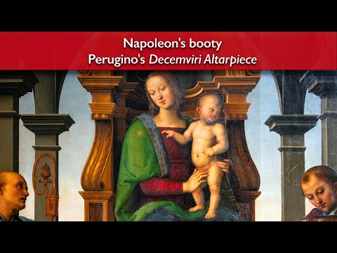 Napoleon39s booty  Perugino39s gorgeous Decemviri Altarpiece