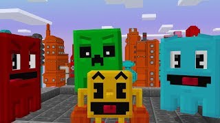 Minecraft ADDED This PAC-MAN Map for 40th YEAR ANNIVERSARY screenshot 5
