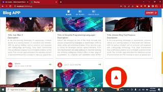 how to create responsive blog website using MERN Stack #cod #react #programm #interview