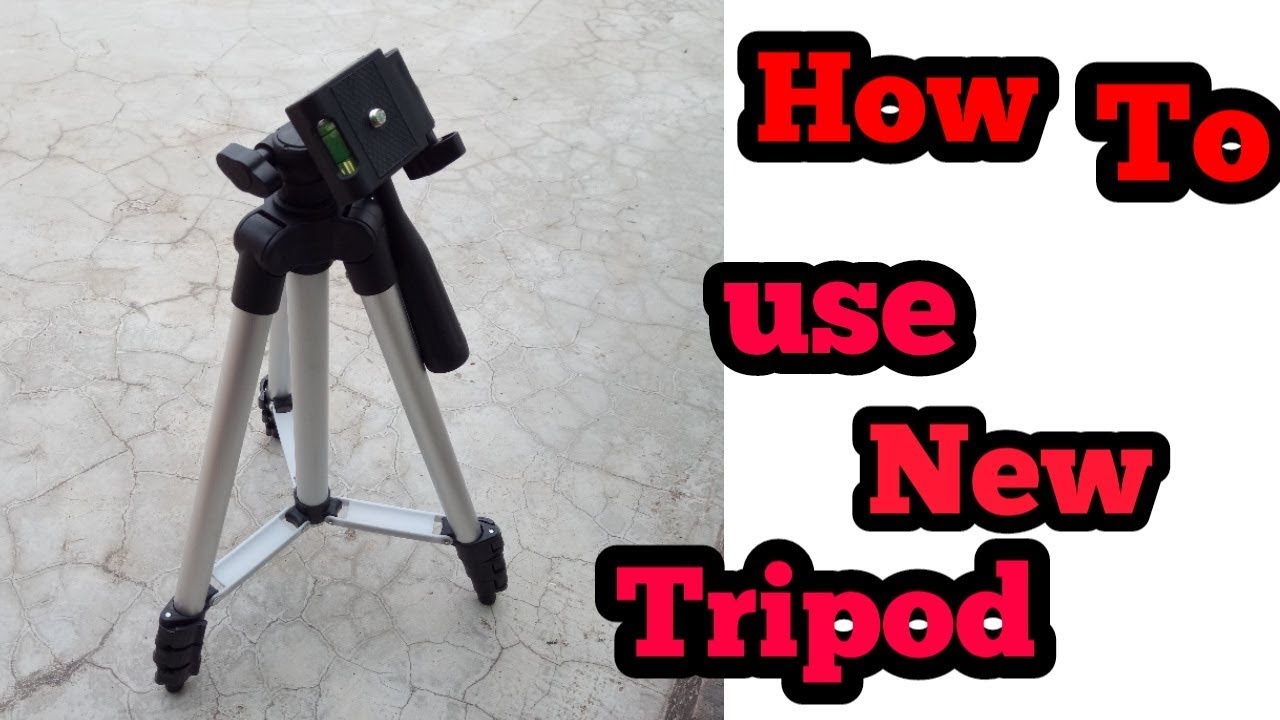 How to use Tripod easily Unboxing tripod YouTube