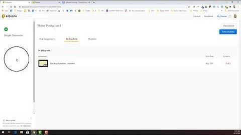 Importing students into Edpuzzle from Google Classroom