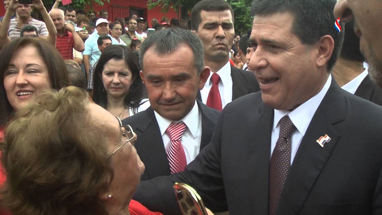 Gobierno inauguró obras viales en Ypané e Itá - YouTube