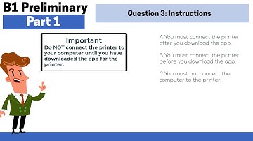 B1 Preliminary Reading Part 1