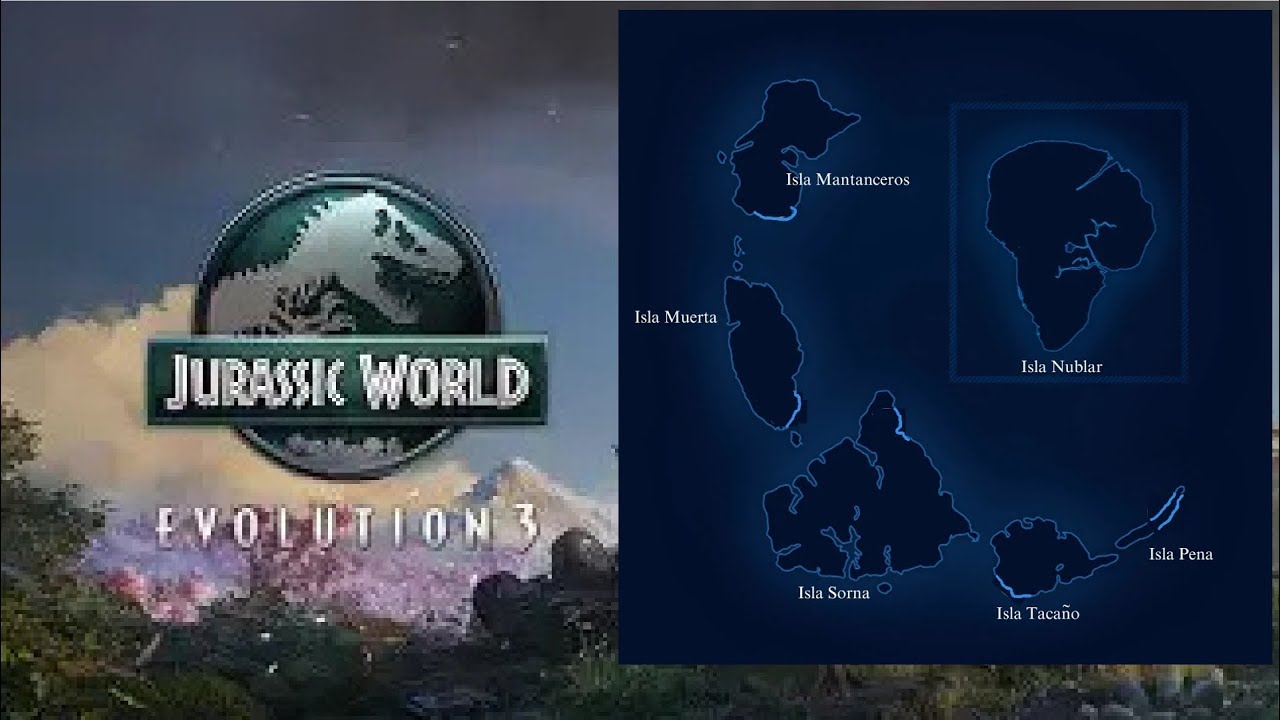Five Islands Park Tour in jurassic world evolution 3