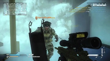 COD Ghosts No Scope Riot Shield Deflection C4 Suicide Fail