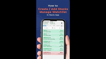 Navia App Watchlist Tutorial: Add, Track, and Manage Stocks Easily