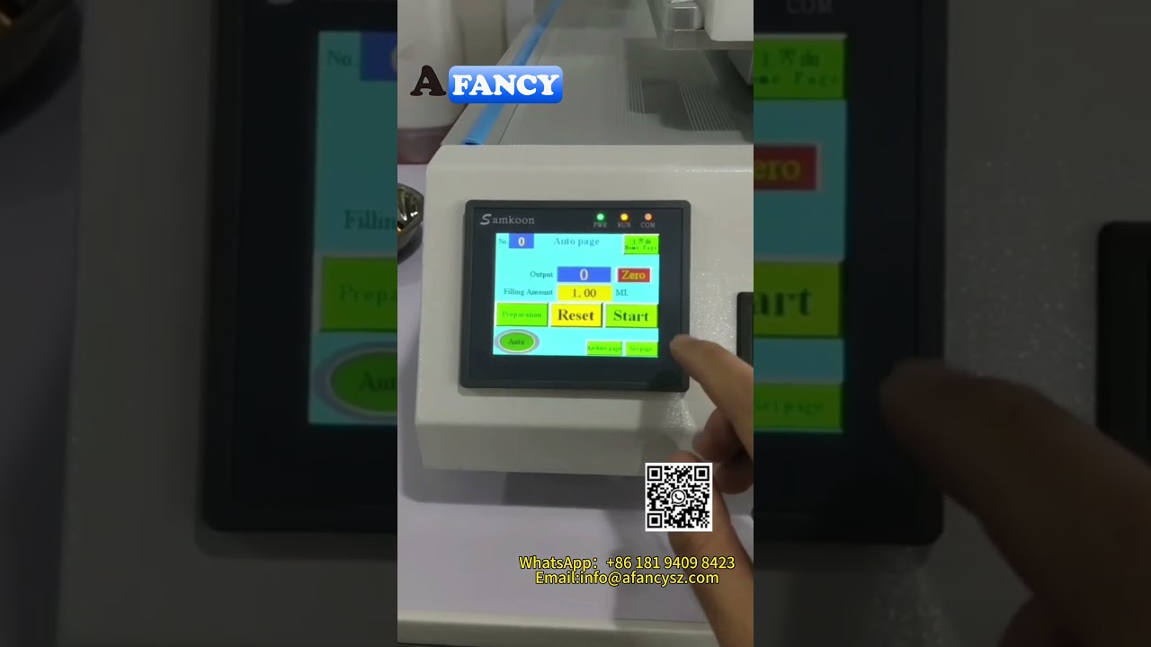 AFM06 auto CBD Disposable 510 Cartridge Vape Filling Machine