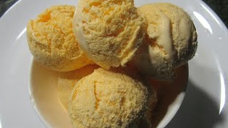 Homemade Orange Ice-Cream | Orange Ice-Cream with Only Four Ingredients | Foodland Mumbai