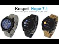 Kospet Hope 4G smartwatch 7.1 Luxury version 32GB camera wifi Gps