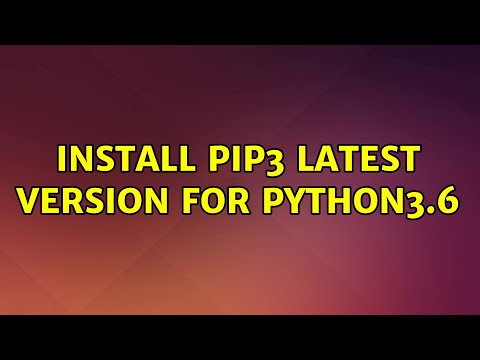 Ubuntu: Install pip3