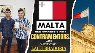 Malta Europe Schenegen Work Visa success story of Jafar Lari from Delhi | Contramentors