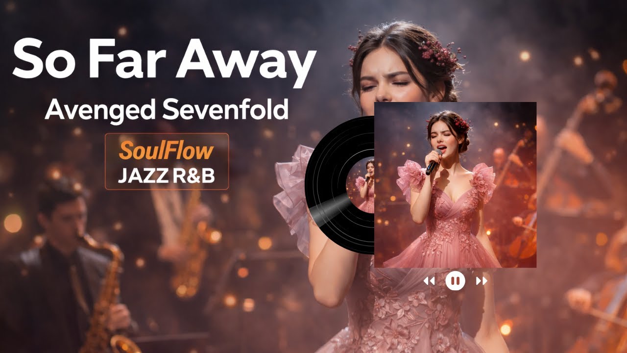 So Far Away -  Avenged Sevenfold | Jazz R&B Cover | SoulFlow R&B Remix 🎷🎶