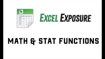 Math and Statistical Functions