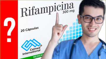 Qual é o efeito da rifampicina?