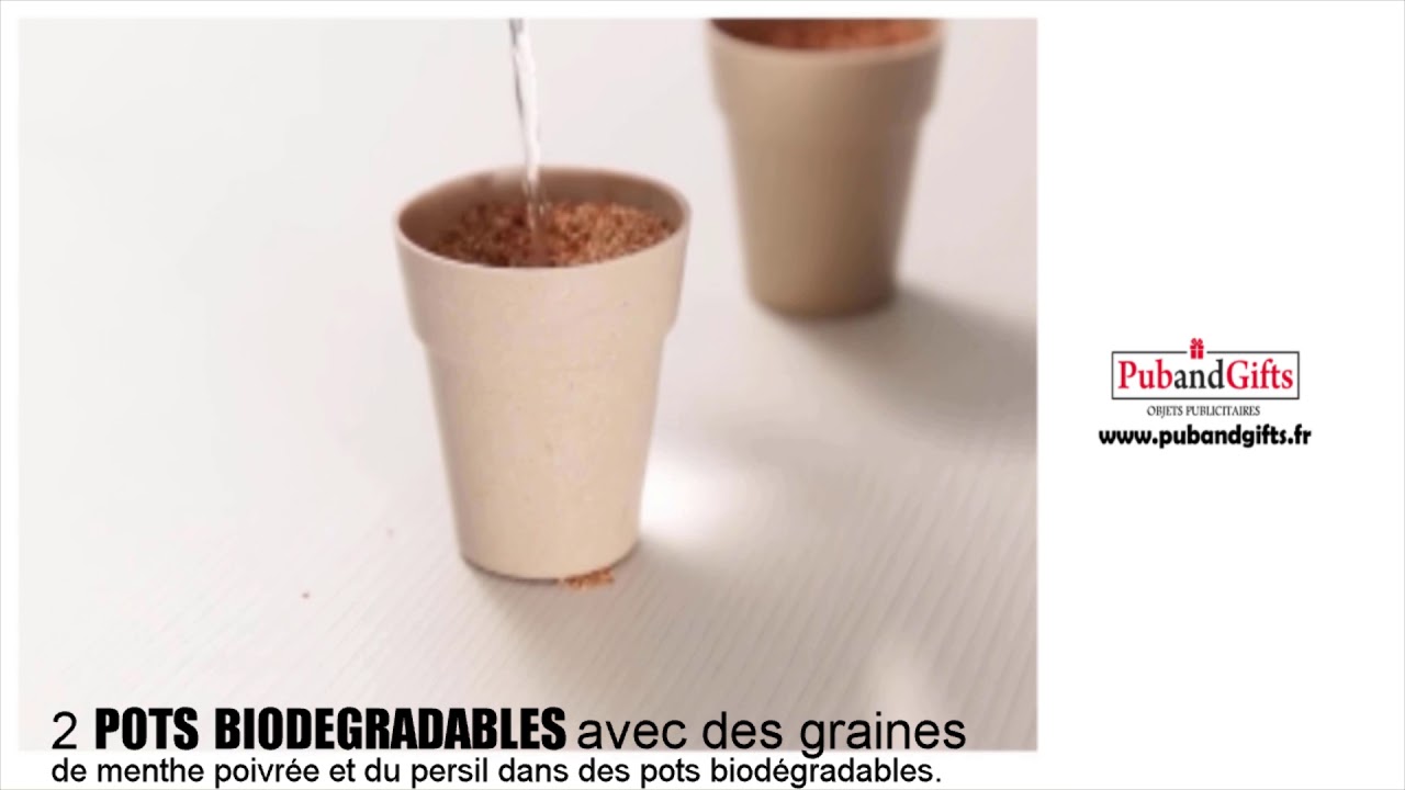 Kit de plantation graines (personnalisé)