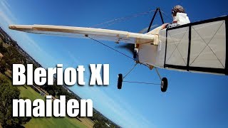 Bleriot XI maiden