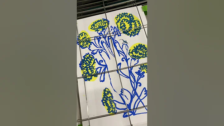 Printing some of Hatty Staniforth’s Art #screenprinting #printmaking #artist #print #art