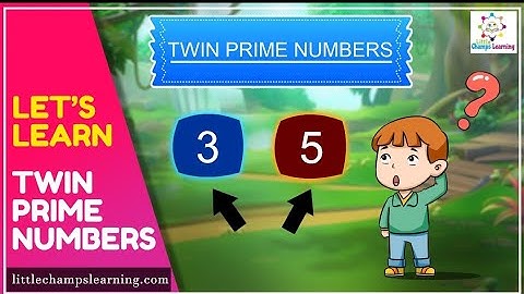Twin prime numbers