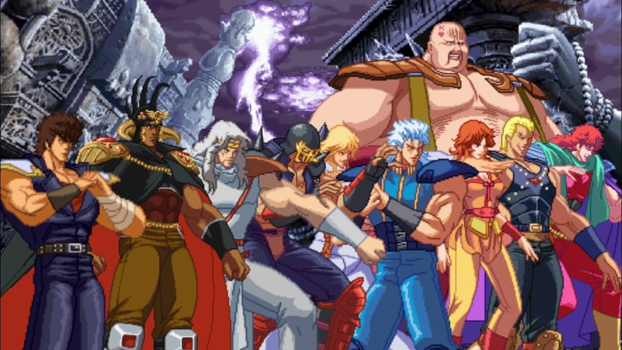 北斗の拳 審判の双蒼星 拳豪列伝】Hokuto No Ken (PS2) - All