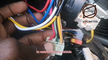 How to install a push start button on @toyotausa Hilux 