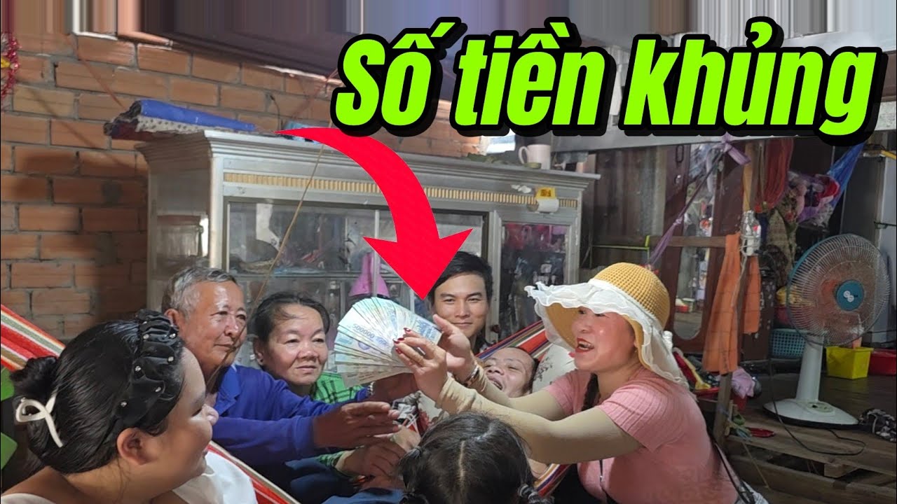 Tin vui ! MTQ giúp Mẹ Vợ Nuôi Chàng Rể Và 2 Cháu Hoa Trọng Số Tiền Khủng.