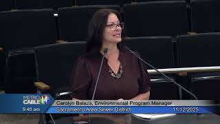 Sacramento Area Sewer District - November 12, 2025