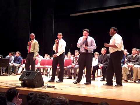 Rap at Martin Luther King Jr. Assembly