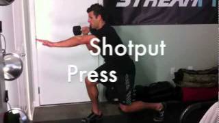 Shot Put Press for Explosive Hips and Super Shoulders