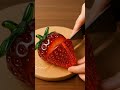 asmr cutting Glass Fruits Strawberry 🍓 ASMR #asmr #viralvideo #views_viral_video_subscribers_grow