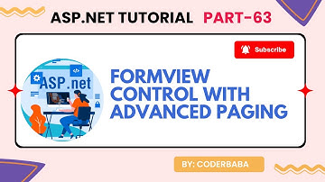 63 ASP.NET Course | 🏆 Become an ASP.NET C# Expert: FormView Control with Advanced Pager Settings