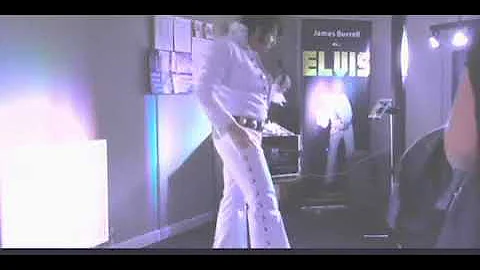 JAMES BURRELL ....AS ELVIS ....SUSPICIOUS MINDS ....