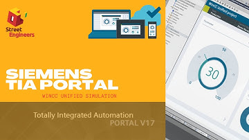 Wincc Unified v17 Demo Project | Simulation | TIA V17 |