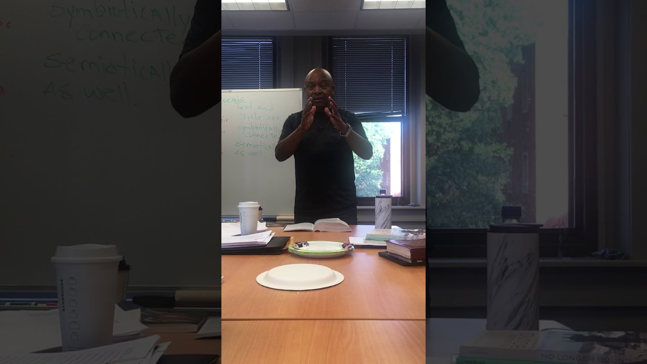 Dr. James H. Harris Offers a Pre-Class Bible Study