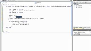 auto formation visual basic L 58