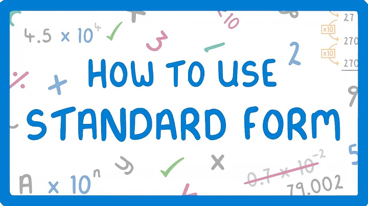 What is Standard Form (also known as Scientific Notation)? (Part 1/4) (2026/27 exams)