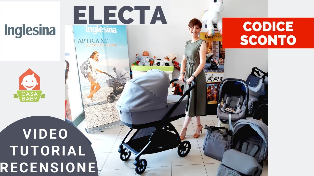 INGLESINA ELECTA TRIO: Video Tutorial completo con Recensione! 