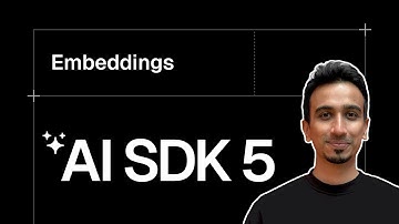 AI SDK V5 Tutorial - 28 - Embeddings